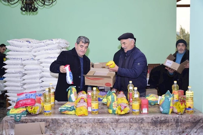 Ərkivanda Yeni il münasibətilə xeyriyyə aksiyası keçirildi — FOTOLAR (VİDEO)
