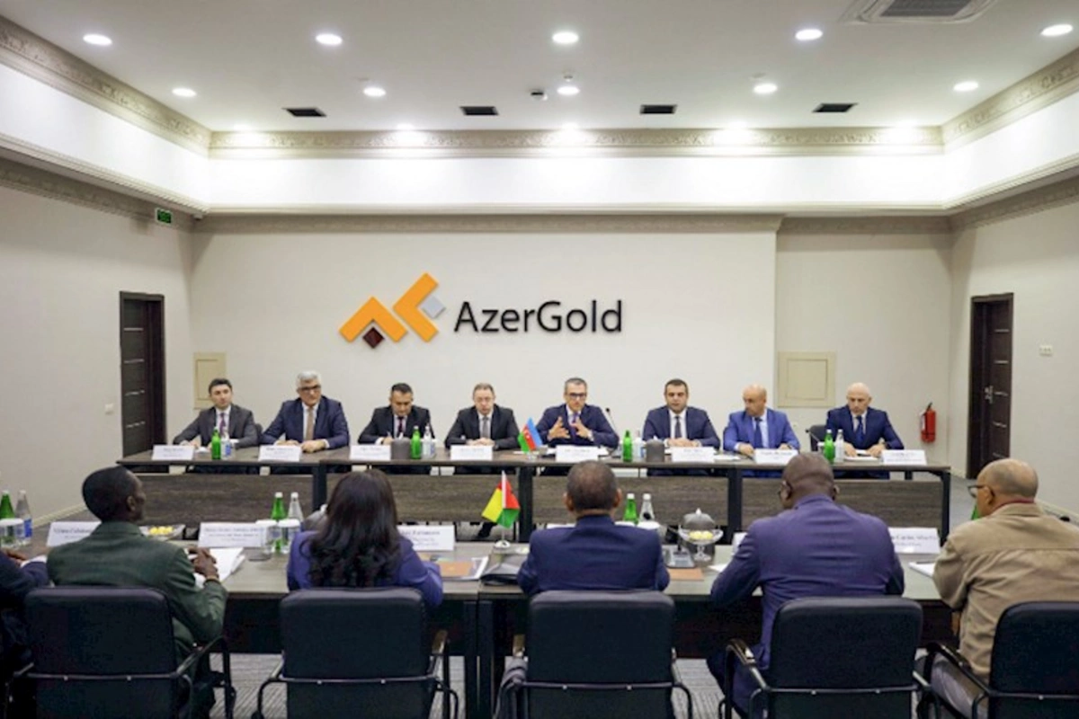 “AzerGold”da Qvineya-Bisau Respublikasının nümayəndə heyəti ilə görüş keçirilib — FOTOLAR