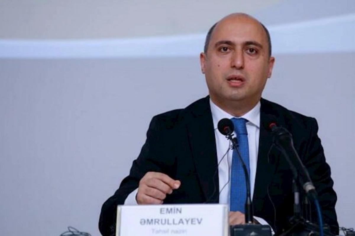 Emin Əmrullayev: Artıq bütün müəllimlər sertifikasiyadan keçib