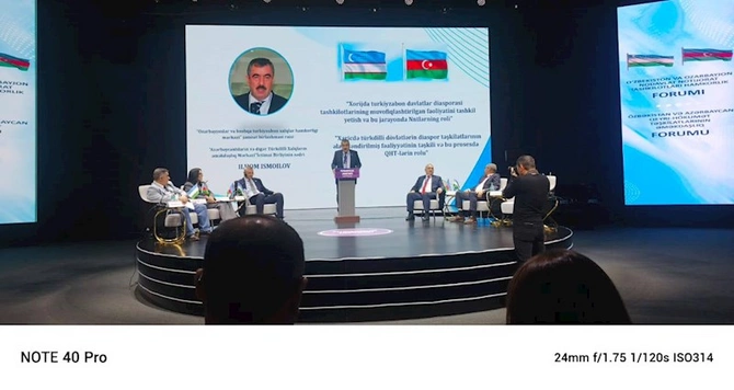 Azərbaycanın nümayəndə heyəti Özbəkistandakı forumda iştirak edir — FOTOLAR
