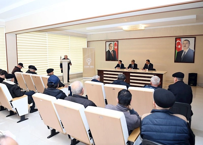 “Azərişiq” ASC Lənkəranda sahibkarlarla görüş keçirib — FOTOLAR