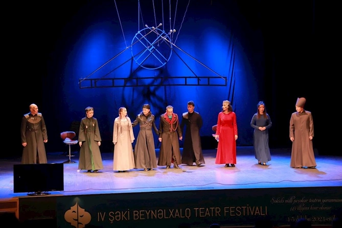 IV Şəki Beynəlxalq Teatr Festivalı davam edir — FOTOLAR
