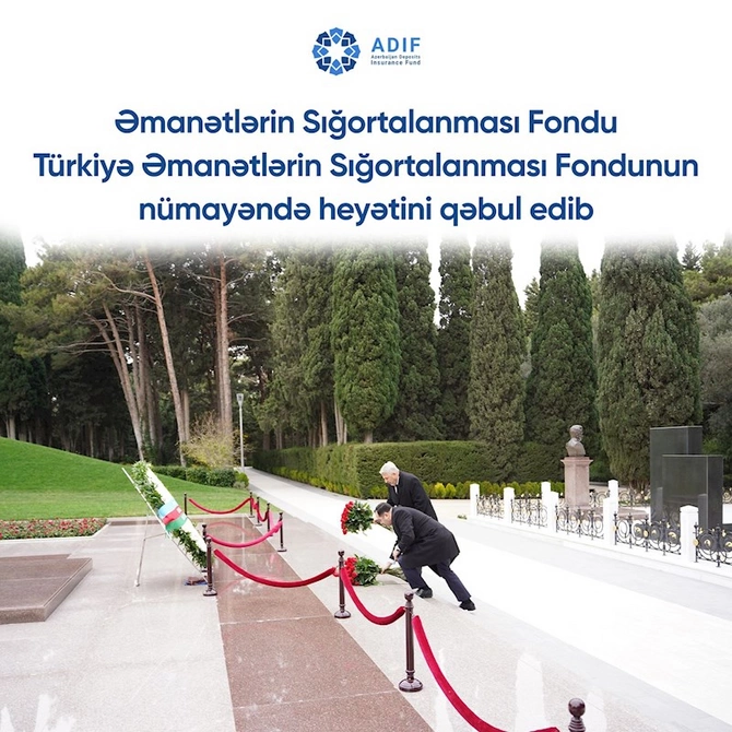 Əmanətlərin Sığortalanması Fondu Türkiyədən nümayəndə heyətini qəbul etdi — FOTOLAR