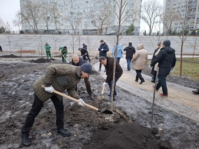 Kiyevdə Azərbaycan-Ukrayna Dostluq Xiyabanı salınıb — FOTOLAR