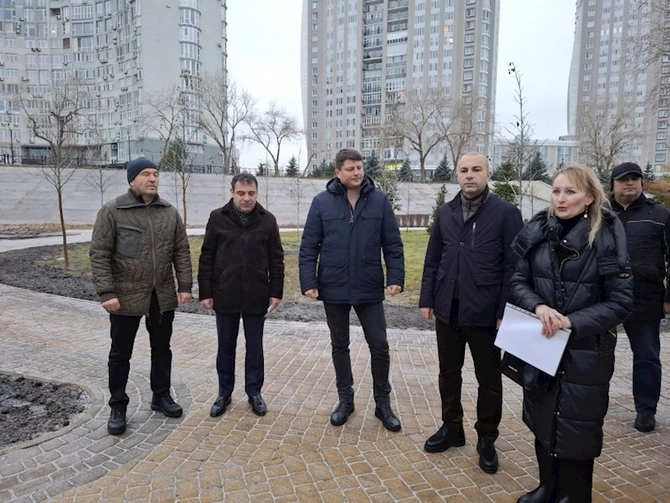 Kiyevdə Azərbaycan-Ukrayna Dostluq Xiyabanı salınıb — FOTOLAR
