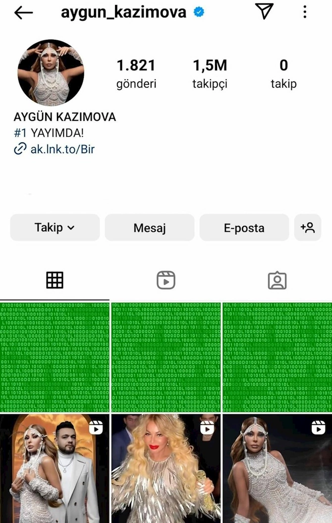 Aygünün səhifəsi yenə oğurlandı: görün nə paylaşırlar — FOTOLAR