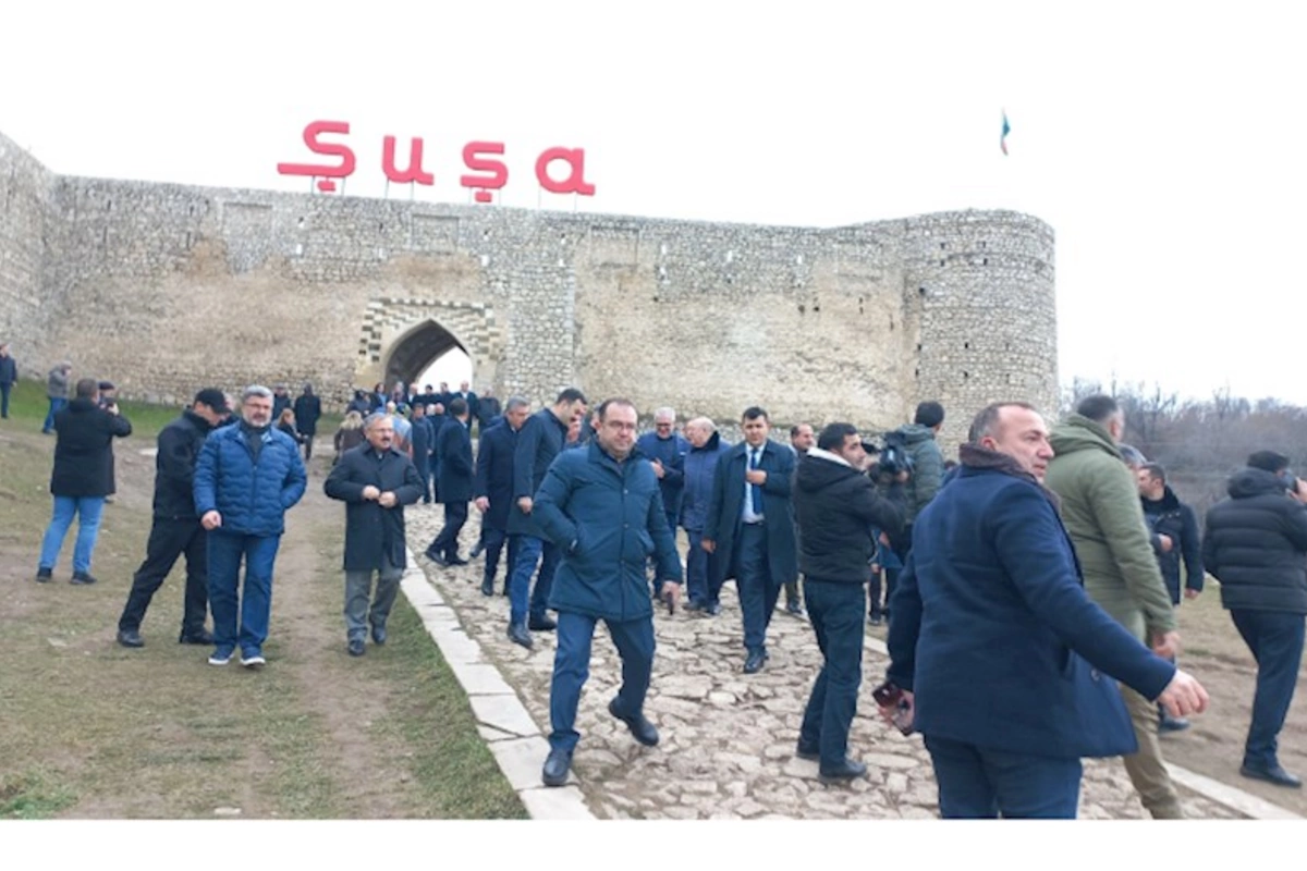 Beynəlxalq Parlament Konfransının iştirakçıları Şuşada olublar