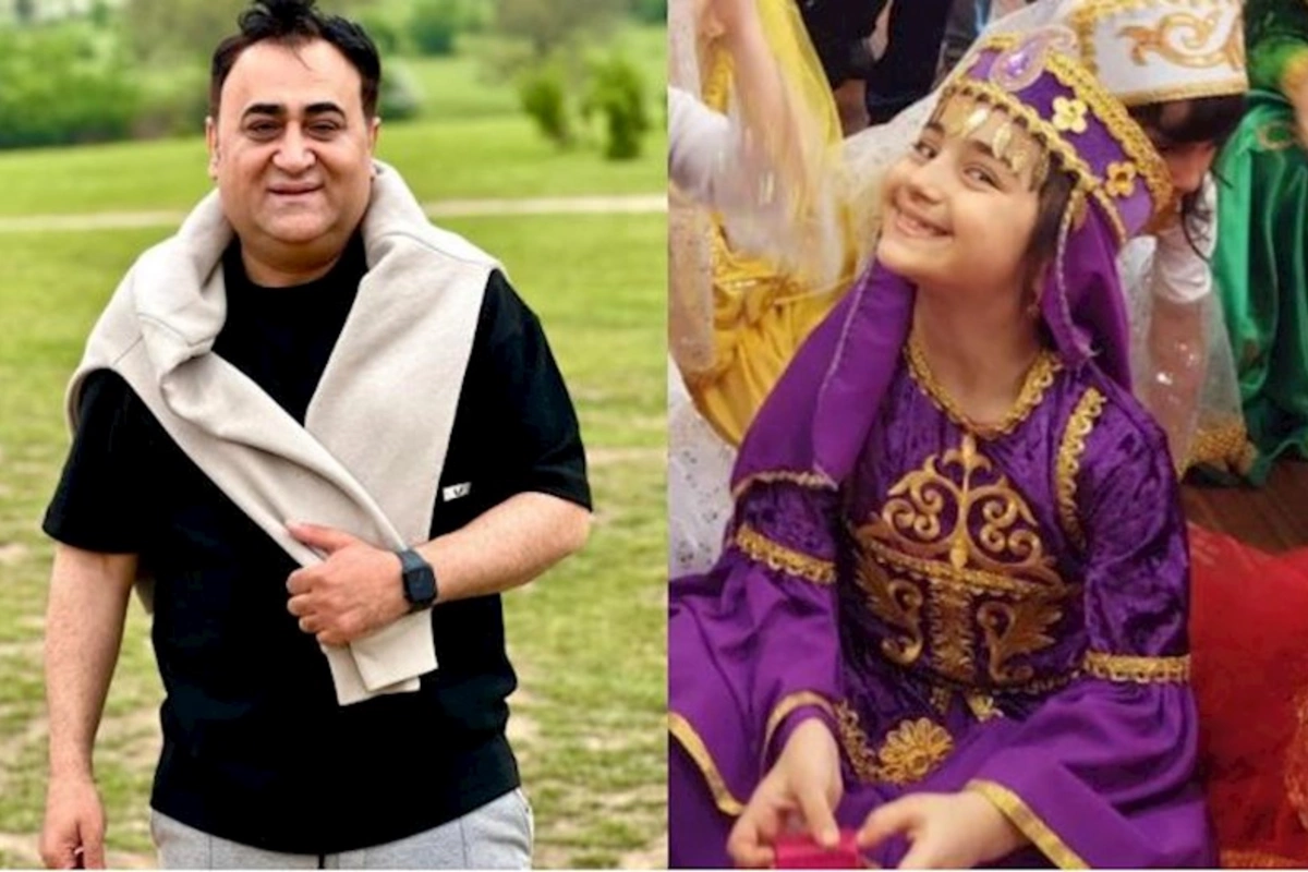 Elgizdən qızı ilə bağlı paylaşım — FOTO