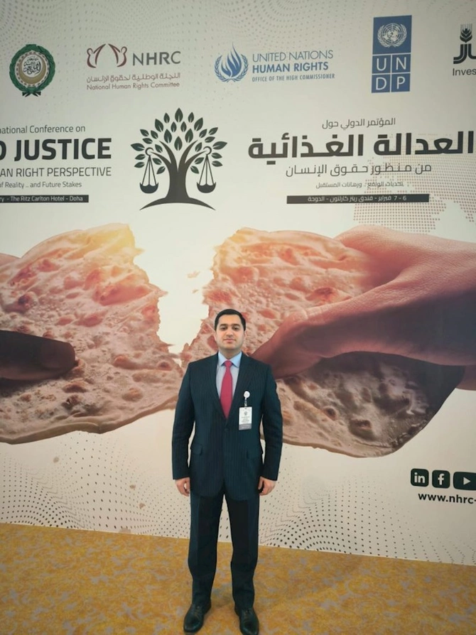 Dohada qida təhlükəsizliyi ilə bağlı beynəlxalq konfrans keçirilib — FOTOLAR Dohada qida təhlükəsizliyi ilə bağlı beynəlxalq konfrans keçirilib — FOTOLAR