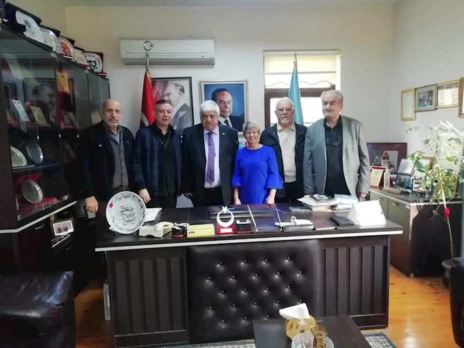 AKP nümayəndələri Heydər Əliyev Mədəniyyət Mərkəzində — FOTOLAR