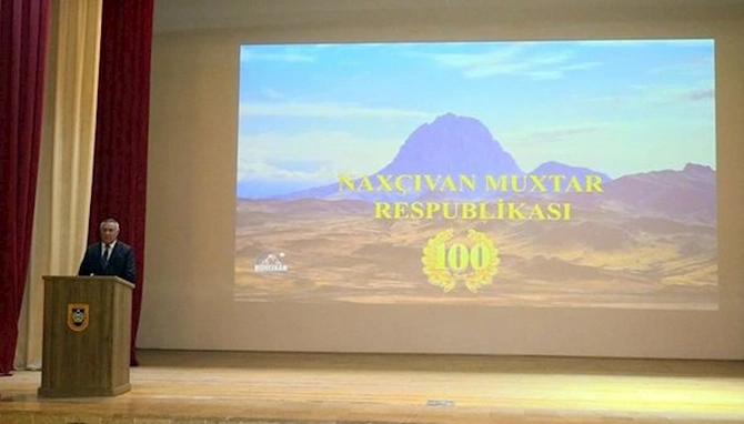 Müdafiə Nazirliyi Naxçıvan MR-in 100 illiyi ilə bağlı silsilə tədbirlər keçirir — FOTO/VİDEO Müdafiə Nazirliyi Naxçıvan MR-in 100 illiyi ilə bağlı silsilə tədbirlər keçirir — FOTO/VİDEO