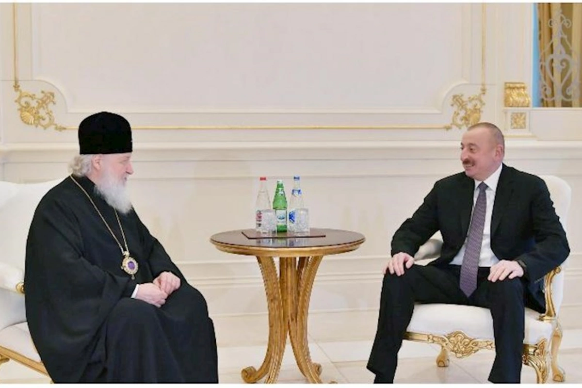 Patriarx Kirill Prezidenti təbrik etdi