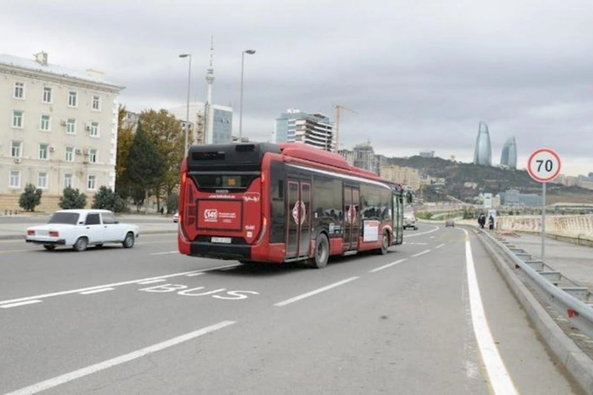 Avtobus zolaqlarının uzunluğu artırılacaq — RƏSMİ