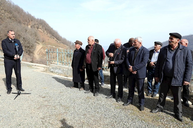 Qələbin kəndində Açıq mikrofon aksiyası keçirildi — FOTOLAR