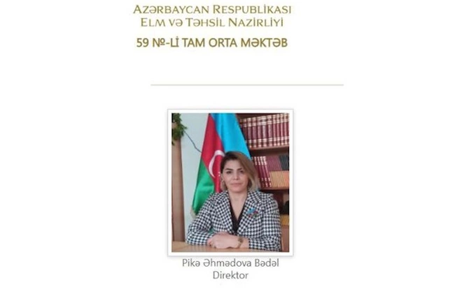 Qətlə yetirilən qadın məktəb direktoru imiş — FOTO