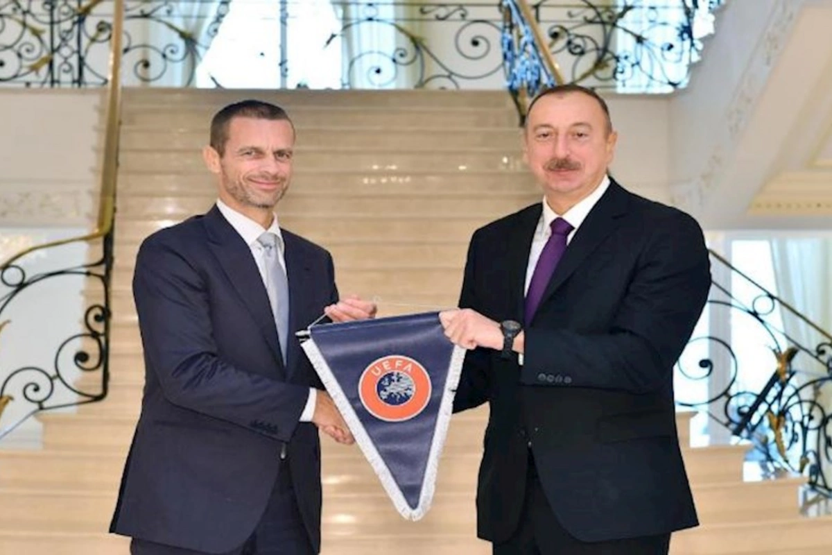 UEFA Prezidentindən İlham Əliyevə təbrik