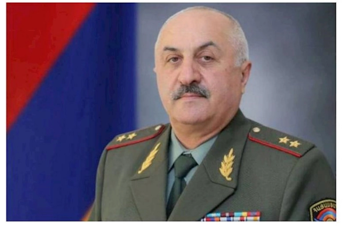 Ermənistanda Baş Qərargah rəisinin birinci müavini vəzifədən azad edildi