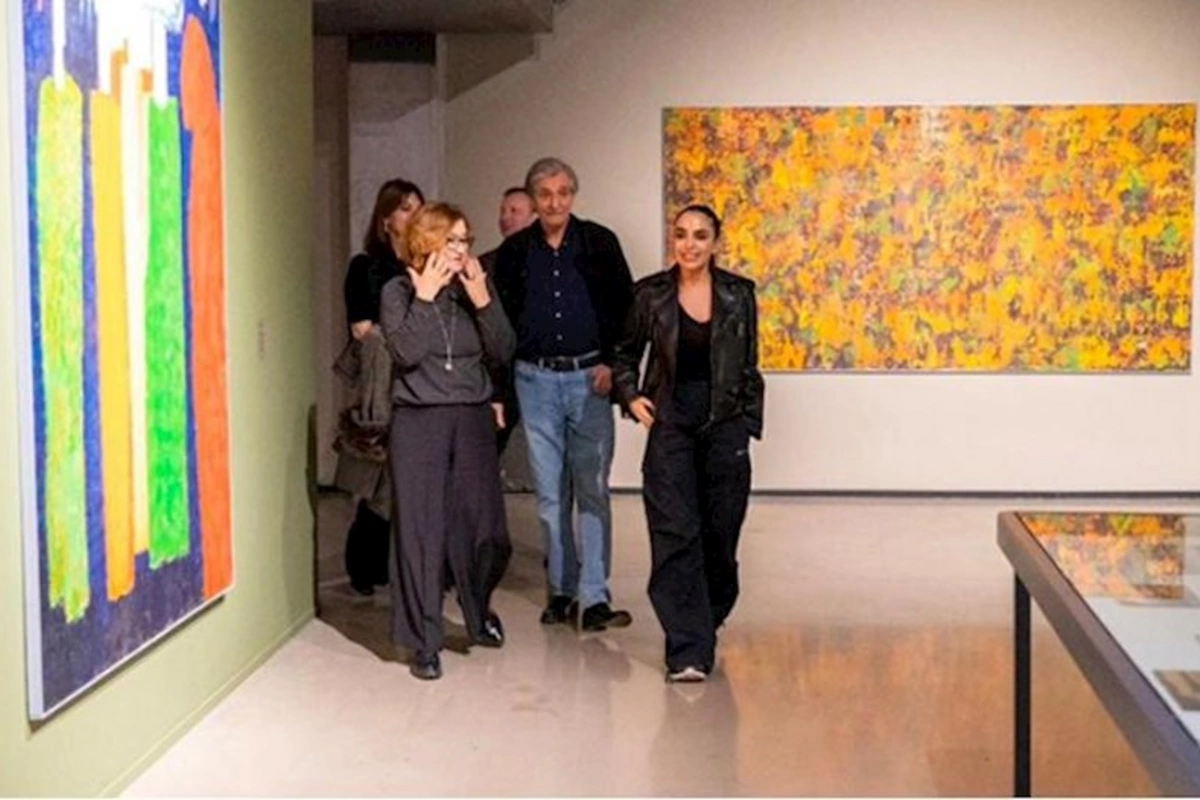 Leyla Əliyeva YARAT Müasir İncəsənət Məkanında — FOTOLAR