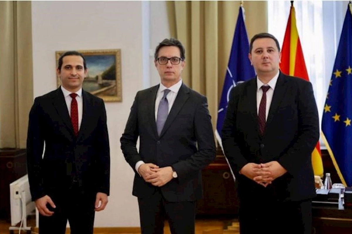 Şimali Makedoniya prezidenti ilə görüşdə Azərbaycanla əlaqələr müzakirə olundu