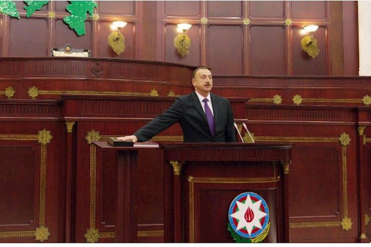 İlham Əliyevin andiçmə mərasimi keçirilir