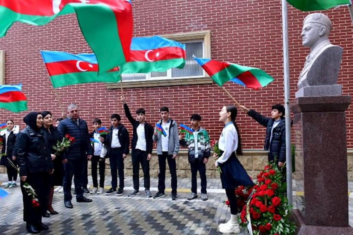 Abşeronda şəhid Veysəl Musibovun anadan olmasının 35-ci il dönümü qeyd edildi — FOTOLAR