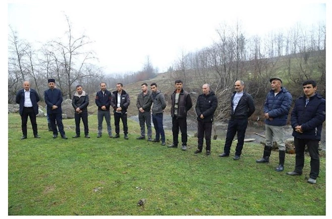 “Açıq mikrofon” aksiyası 110 sakini olan Aşağı Apu kəndində baş tutdu