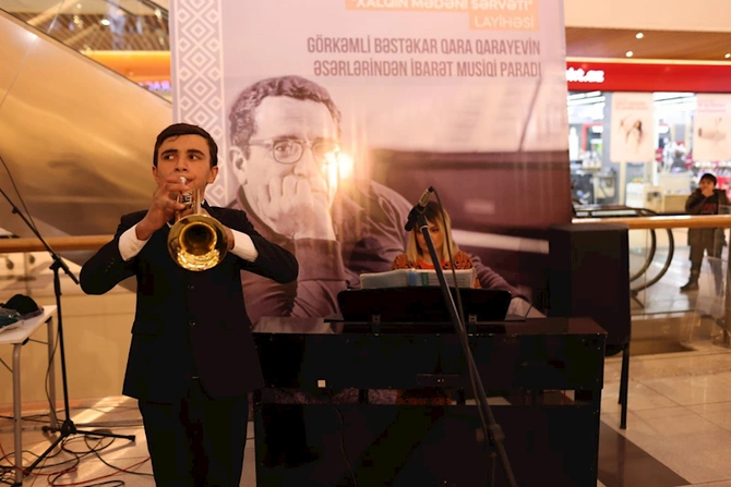 Qara Qarayevin əziz xatirəsinə həsr olunmuş konsert proqramı — FOTOLAR