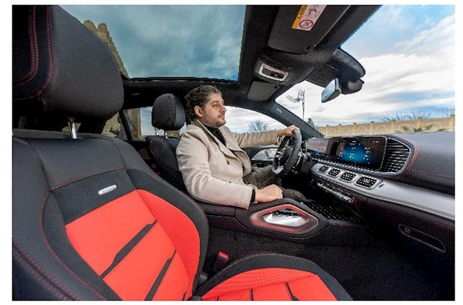 Mercedes-AMG GLE Coupe modeli Əliağa Kürçaylının təqdimatında — FOTO