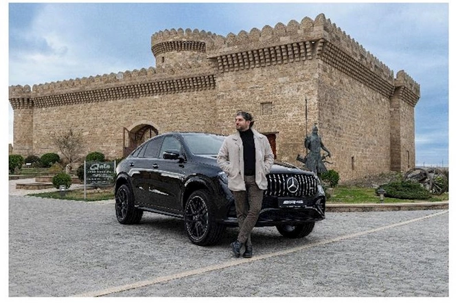 Mercedes-AMG GLE Coupe modeli Əliağa Kürçaylının təqdimatında — FOTO