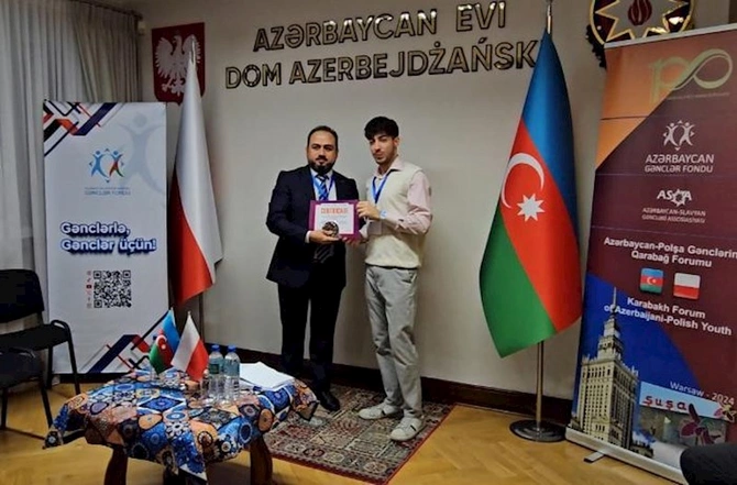 Varşavada Azərbaycan-Polşa Gənclərinin Qarabağ Forumu reallaşdı — FOTOLAR