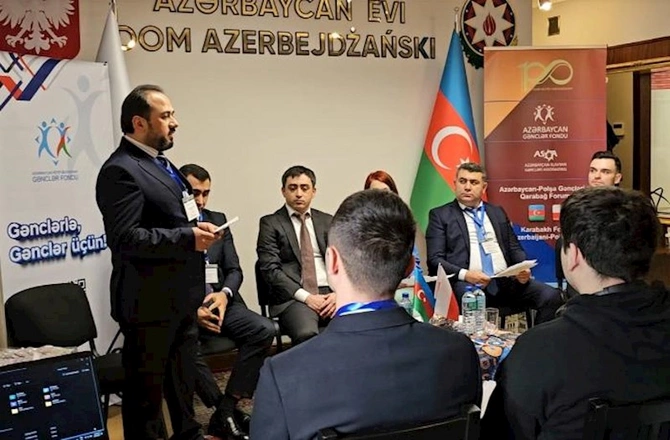 Varşavada Azərbaycan-Polşa Gənclərinin Qarabağ Forumu reallaşdı — FOTOLAR