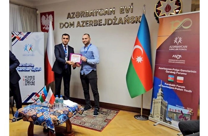 Varşavada Azərbaycan-Polşa Gənclərinin Qarabağ Forumu reallaşdı — FOTOLAR