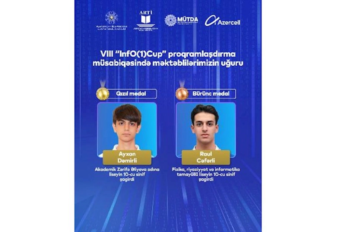 VIII InfO(1)Cup proqramlaşdırma müsabiqəsindən ilk QIZIL