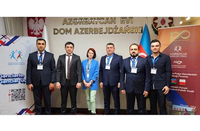 Varşavada Azərbaycan-Polşa Gənclərinin Qarabağ Forumu reallaşdı — FOTOLAR