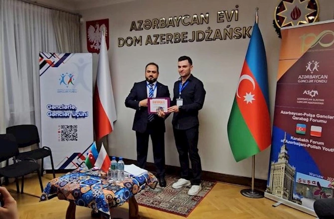 Varşavada Azərbaycan-Polşa Gənclərinin Qarabağ Forumu reallaşdı — FOTOLAR