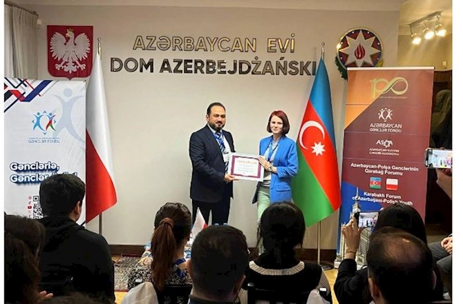 Varşavada Azərbaycan-Polşa Gənclərinin Qarabağ Forumu reallaşdı — FOTOLAR