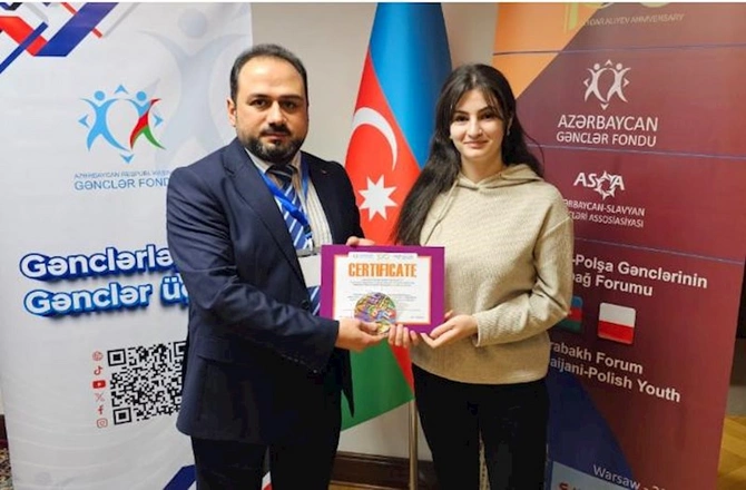 Varşavada Azərbaycan-Polşa Gənclərinin Qarabağ Forumu reallaşdı — FOTOLAR
