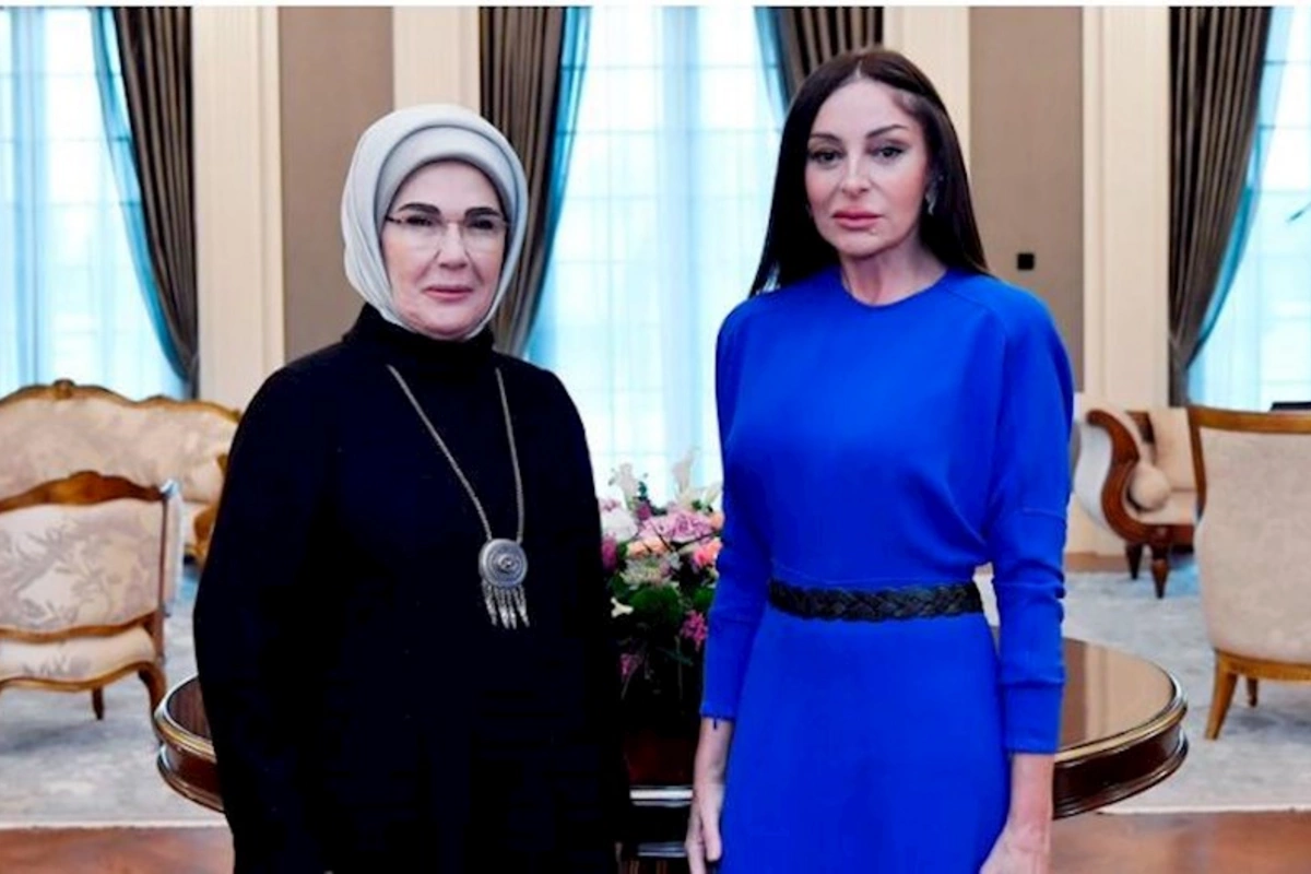 Mehriban Əliyeva Əminə Ərdoğanla görüşüb