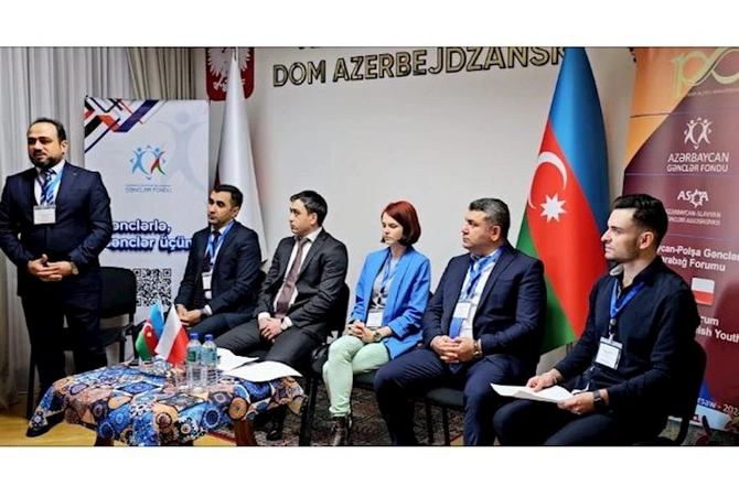 Varşavada Azərbaycan-Polşa Gənclərinin Qarabağ Forumu reallaşdı — FOTOLAR