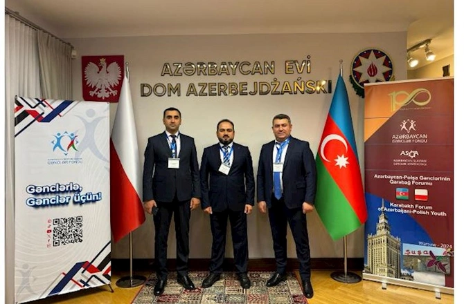 Varşavada Azərbaycan-Polşa Gənclərinin Qarabağ Forumu reallaşdı — FOTOLAR