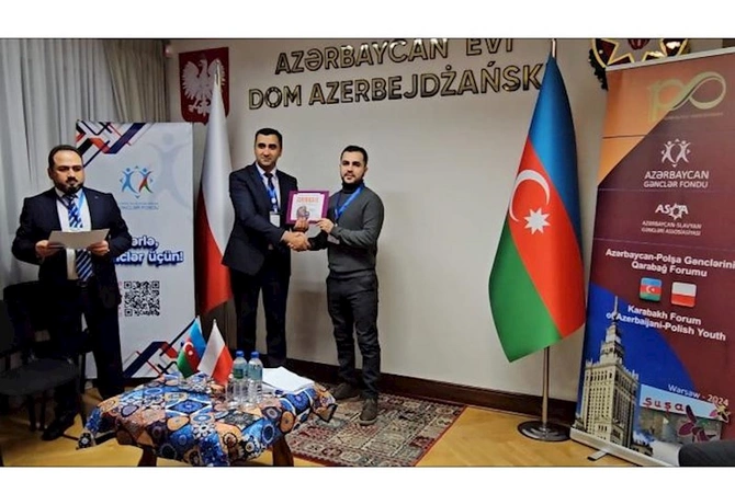 Varşavada Azərbaycan-Polşa Gənclərinin Qarabağ Forumu reallaşdı — FOTOLAR