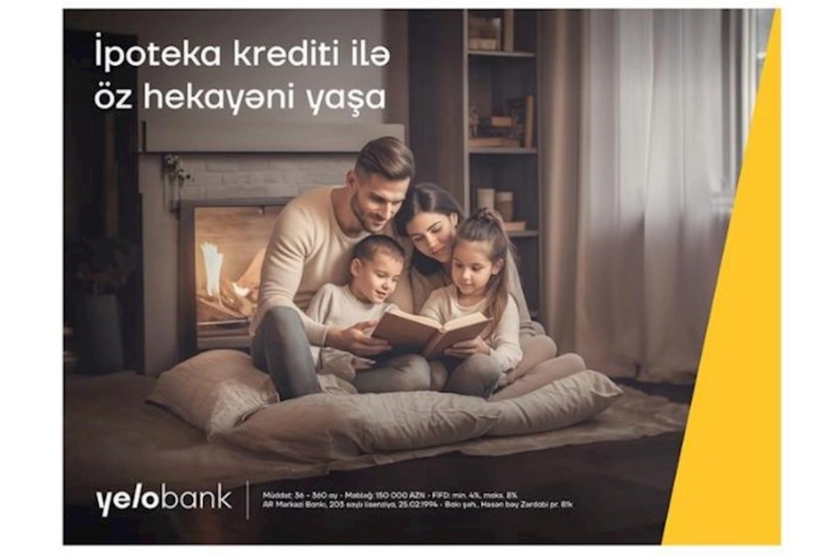 Yelo Bankın sərfəli şərtləri ilə mənzil sahibi olun!