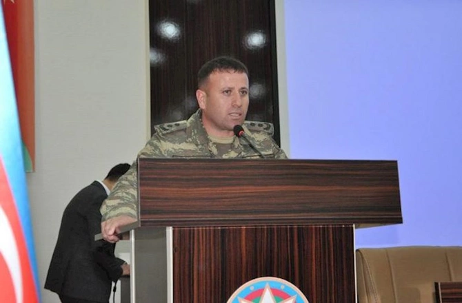 Şəhidimizin “Azərbaycan Bayrağı” ordeni övladına verildi — FOTOLAR