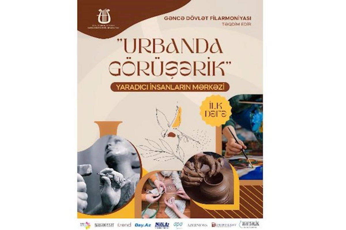 Gəncədə yaradıcı insanlar üçün mərkəz yaradıldı