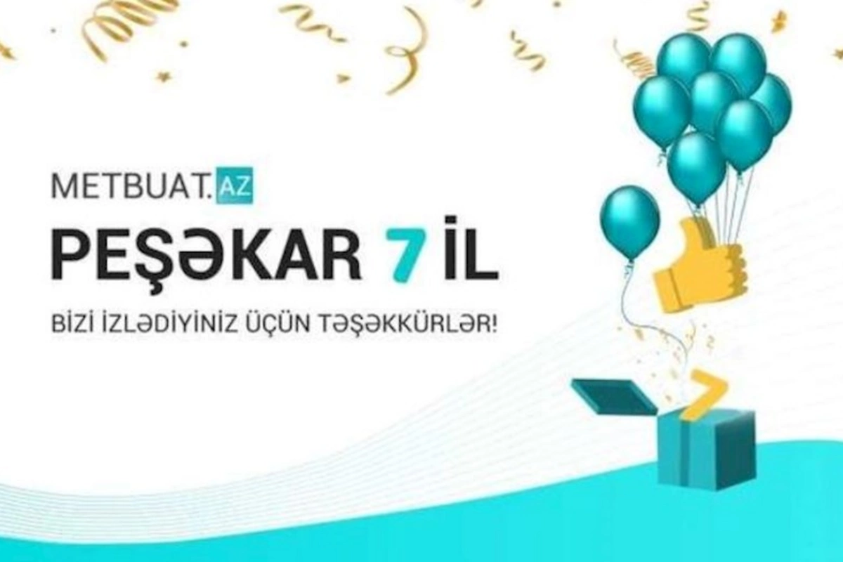 Metbuat.az 7 yaşında...