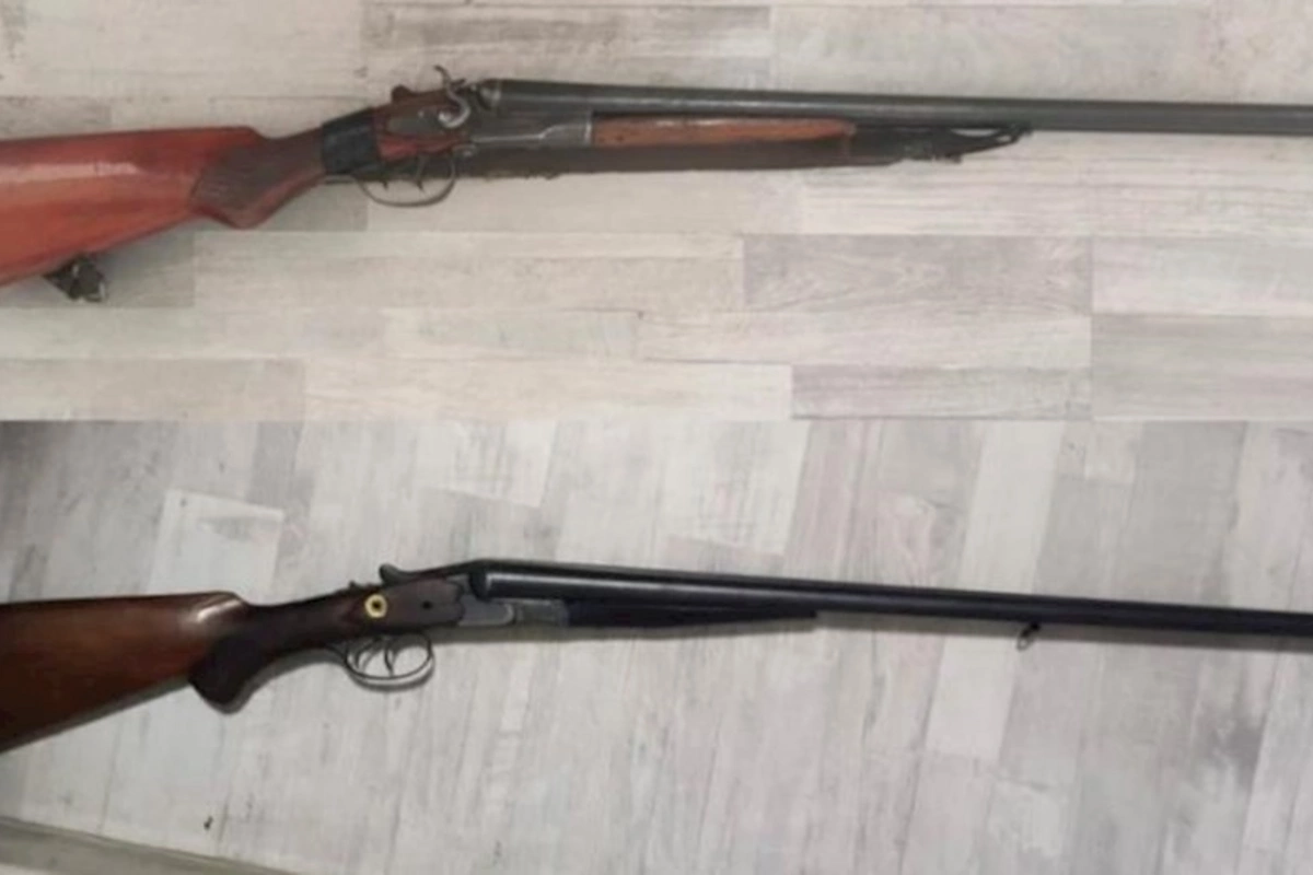 Biləsuvar sakinlərindən qanunsuz saxlanılan odlu silahlar təhvil götürüldü
