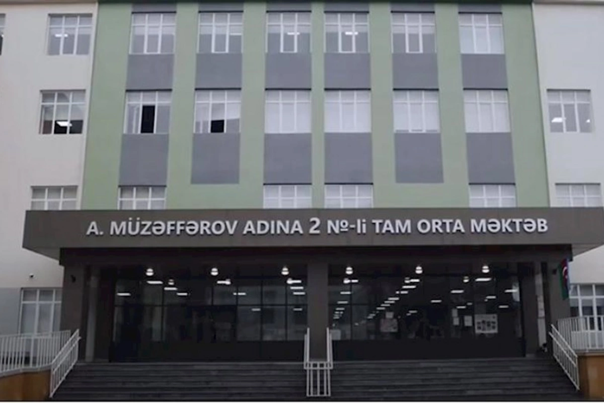 Daha bir məktəb yeniləndi — VİDEO