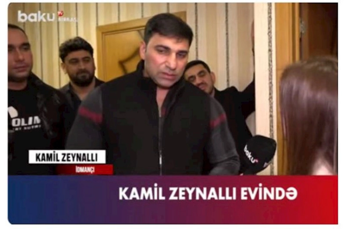 Kamil Zeynallı evində — VİDEO