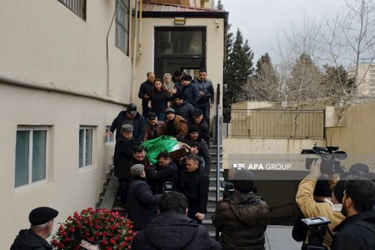 Mövlud Süleymanlı ilə vida mərasimi keçirildi