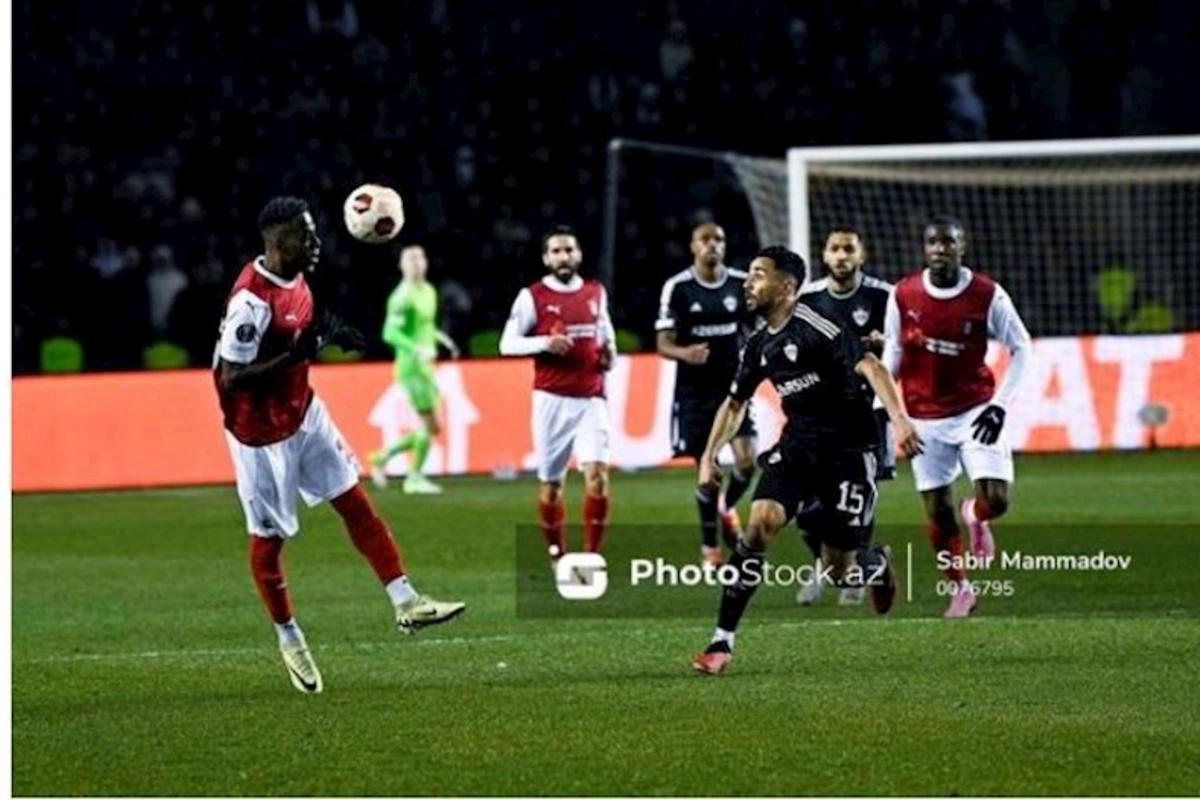 Avropa Liqası: “Qarabağ” “Braqa” ilə oyunda azlıqda qaldı, ikinci qol vurulub
